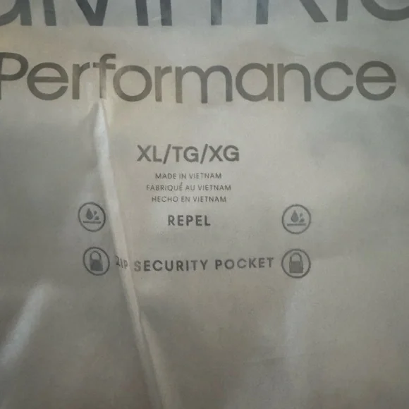 Calvin Klein Performance Women's Puffer Jacket in White and Black - Picture 10 of 11